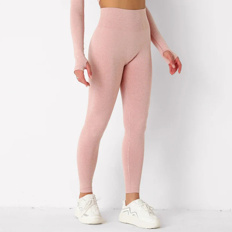 Powder Pink Comfort Leggings