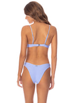 Serenity Blue Splendour Regular Rise Thin Side Bikini Bottom