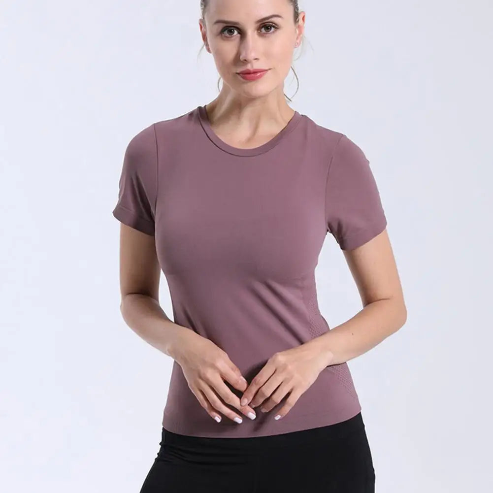 Women Yoga Top Thin High Elasticity