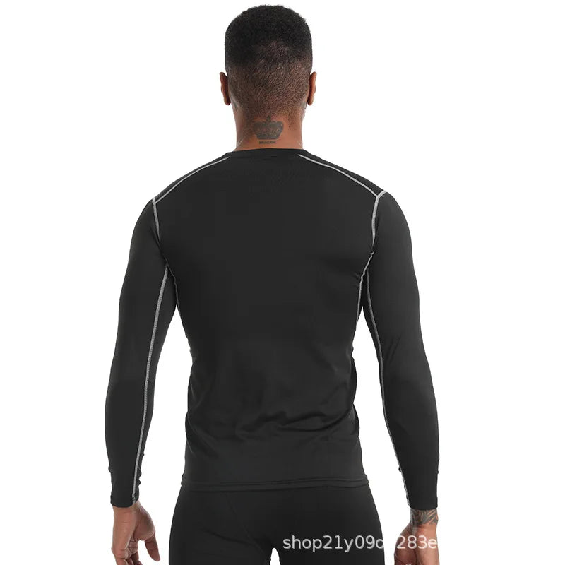 Men Workout Long Sleeve T- shirt