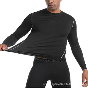 Men Workout Long Sleeve T- shirt