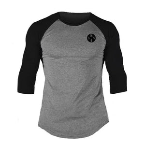 New O-Neck Man Gym Fitness Running Sport