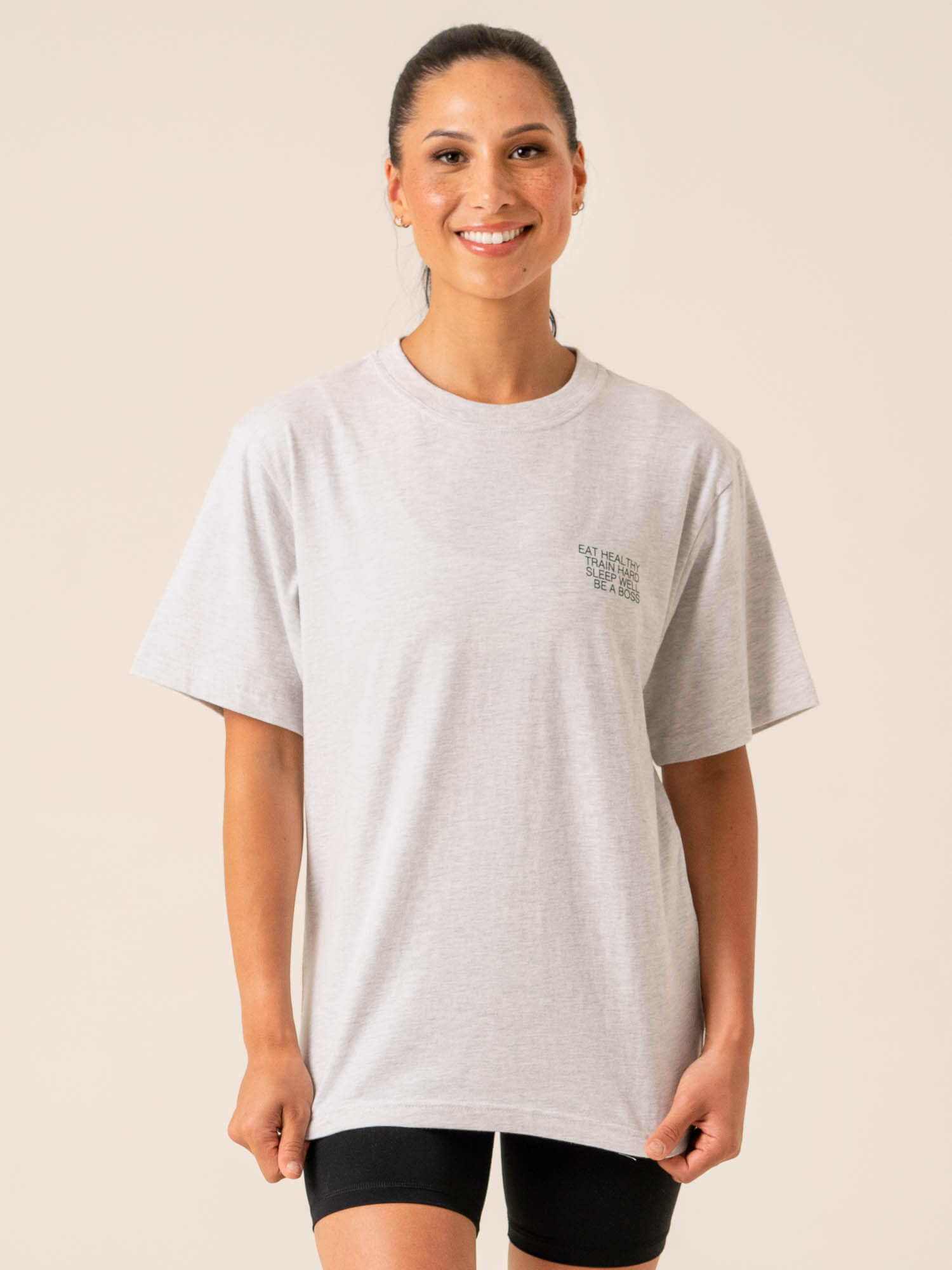Wellness T-Shirt - Snow Marl